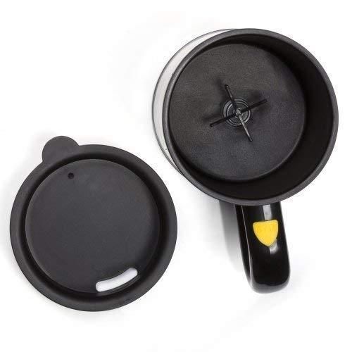 (Pack of 2) Stainless Steel 400 mL Self Stirring Mug, For Home