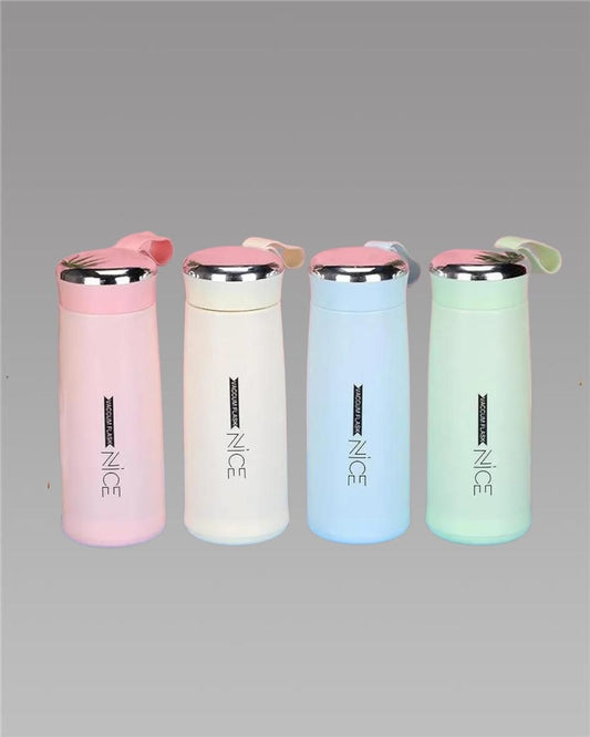 Stylish Nice Water Bottle For School / Collage / Office ( Multicolour , 400 ML , Pack Of 4)