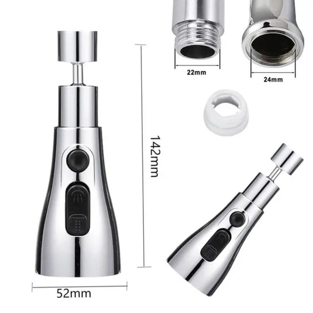 Tap Extender For Kitchen Sink Universal Kitchen Fauet 3 Function Pull Down
