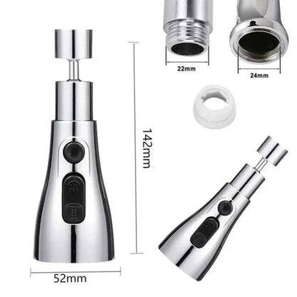 Tap Extender For Kitchen Sink Universal Kitchen Fauet 3 Function Pull Down