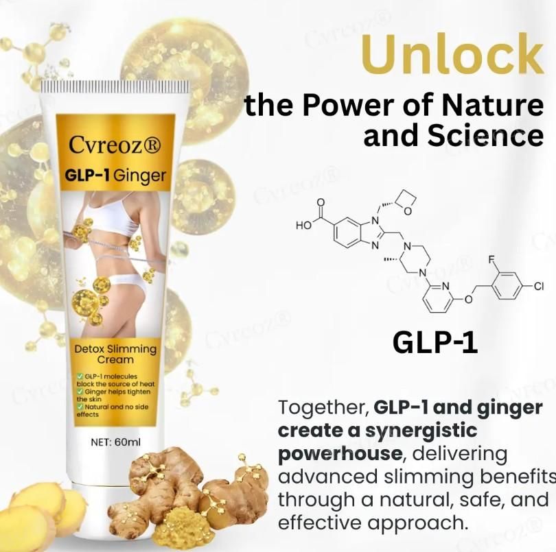 Ginger Detox Slimming Cream	(Pack of 2) 100ml Each