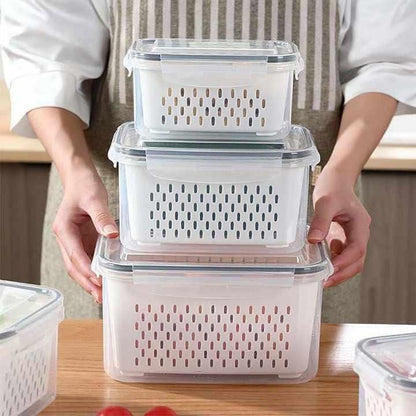 Kitchen Food Storage Containers Set (Pack of 2)
