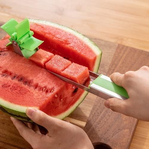 (Pack of 2) Stainless Steel Watermelon Slicer