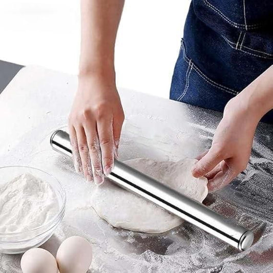 Stainless Steel Rolling Pin Chapati Belan Roti Roller (Copy)