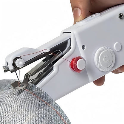 Handy Stitch Portable & Cordless Mini Sewing Machine – Stapler Style, Lightweight & Easy to Use for Quick Repairs and DIY Projects
