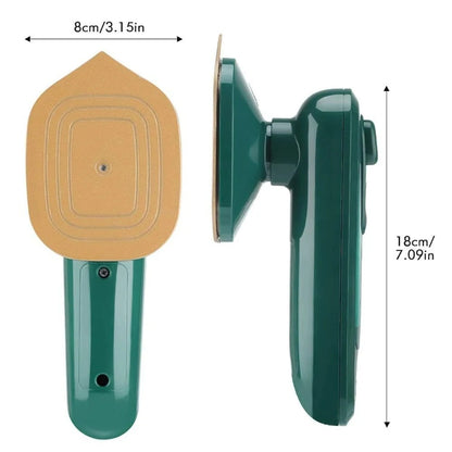 120 Watts Portable Mini Steam Iron 600W | Travel Friendly Handheld Garment Steamer for Clothes