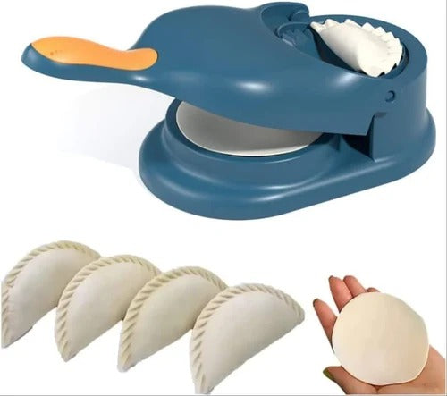 2 in 1 Dumpling Maker Ghughra Momos Maker Machine, Skin Press Mould for Gujiya Ghughra Mould Machine (2 pcs)